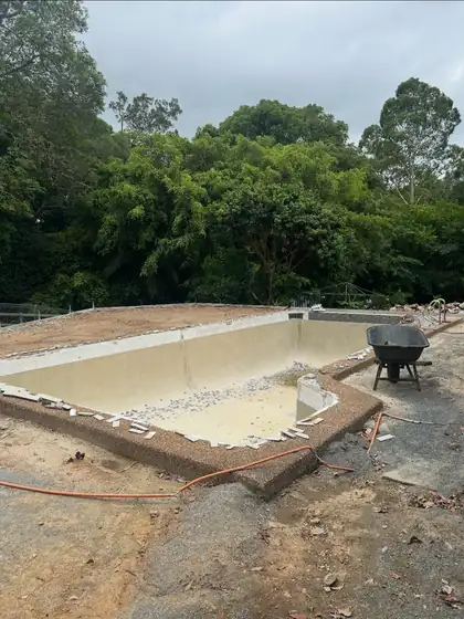 Nerang: during the renovation
