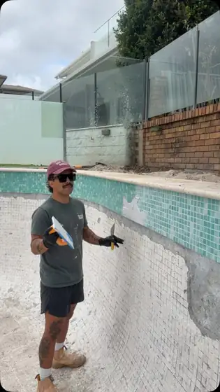 Epoxy grout day